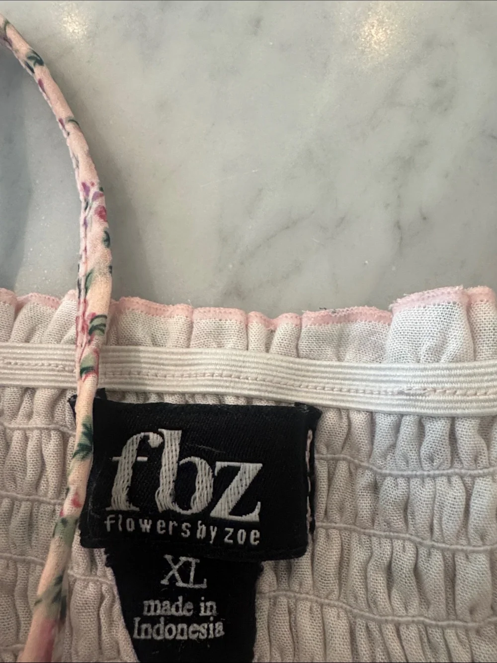 Flowers by Zoe Pink & Mint Floral Tiered Sundress - Picture 2 of 2